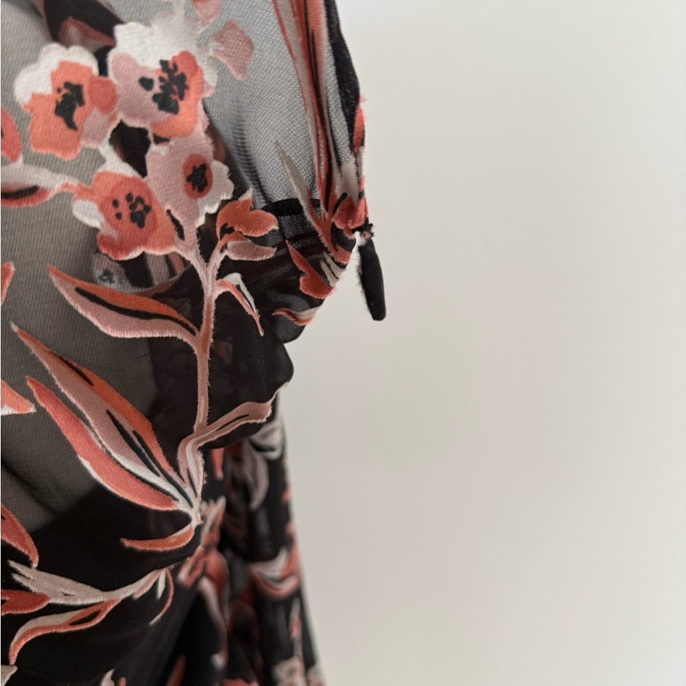 WHBM Draped Back Blouse - Picture 11 of 13